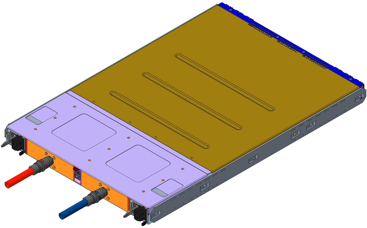 Switch Liquid-Cooled Connections